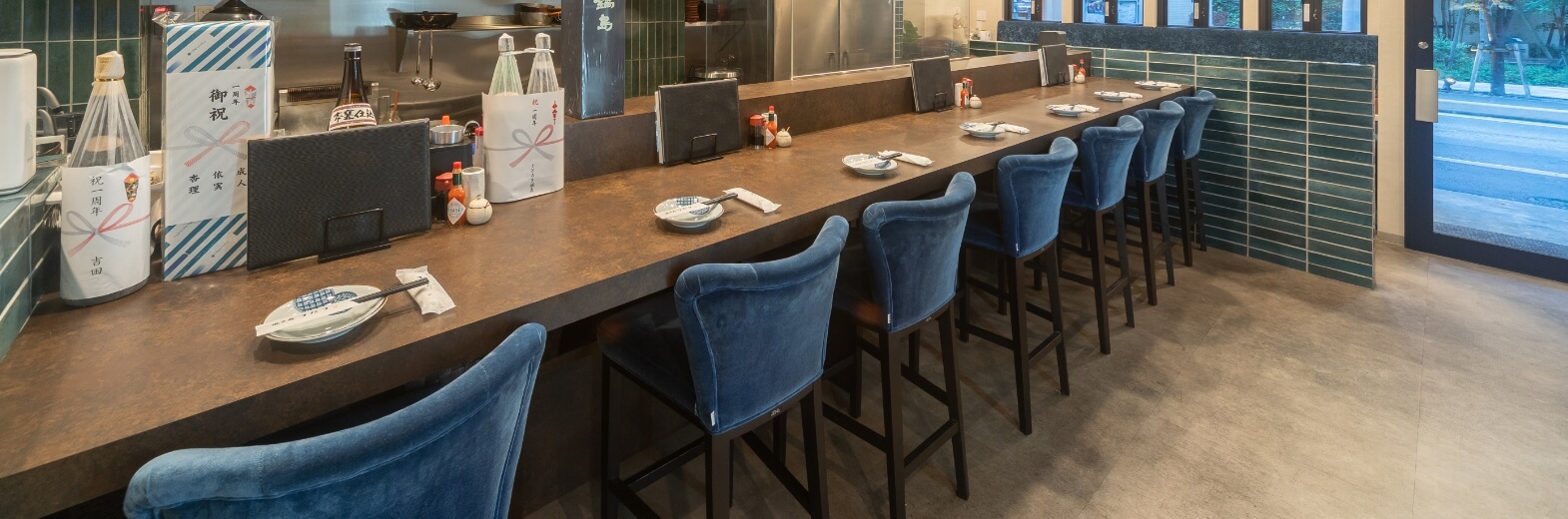 カウンター席