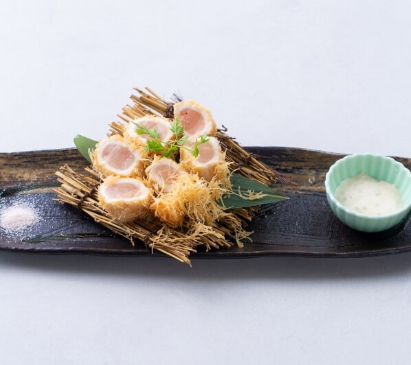 ささみのレアカツ